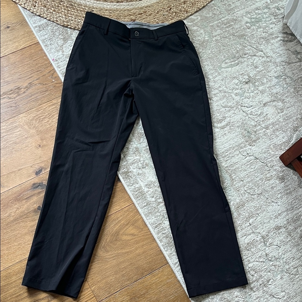 Walter Hagen Men's Black golf pants